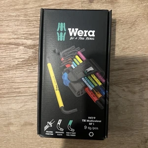 05024179001 Wera TORX L-Key Wrench Set (9-Piece) - Picture 1 of 1