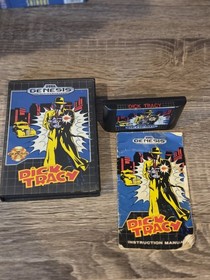Sega Genesis Dick Tracy Complete in Box