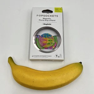 PopSockets Magnetic Phone Grip with MagSafe, Magnetic Adapter Ring Included - Picture 1 of 6