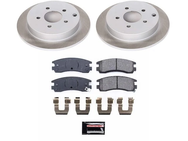 Kit de pastillas de freno trasero y rotor para Pontiac Montana 2002-2004 AWD 2003 VP835RW Foto 1 de 1