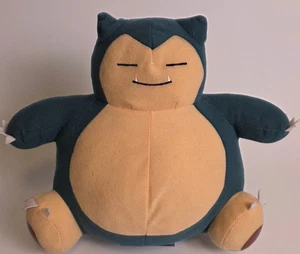 Pokemon Green Snorlax Plush Stuffed Animal Toy 9" Toy Factory Nintendo 2022 - Foto 1 di 8