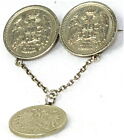 VTG 1913 1915 RUSSIAN 10 KOPEK COIN PIN WWI