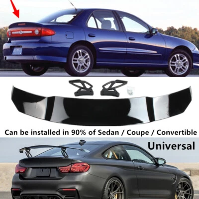 Universal Painted Fit For Chevrolet Cavalier 91-05 Rear Trunk Spoiler Lip Wing - Imagem 1 de 4