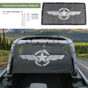 Trunk Sunshade Mesh Top Cover Bikini anti-UV for 4-Door Jeep Wrangler JL JK TJ - Picture 1 of 6