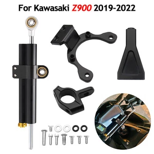 Linear Steering Damper Kit For Kawasaki Z900 2019-22 Stabilizer Mounting Support - Picture 1 of 22