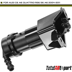 Headlight Washer Nozzle Front Right for Audi C6 A6 Quattro RS6 S6 A6 2004-2011 - Picture 1 of 10