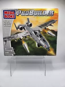 Vintage Mega Bloks Probuilder 9789 Air Force Warthog Military Series 545 Pieces - Picture 1 of 9