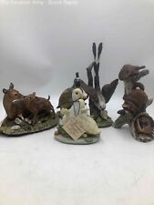 Homco Masterpiece Collection 5 Piece Wild Animal Figurine Set