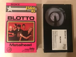 Blotto: Metalhead (BETA, 1983) Sony Video 45 - Picture 1 of 3