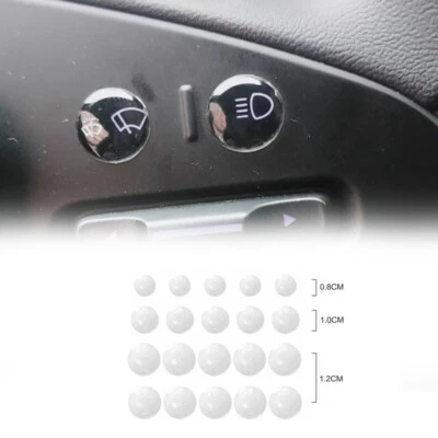 20X Para Tesla Puerta Abierta Botón Adhesivo Volante Adhesivo Protector Pantalla Foto 1 de 4