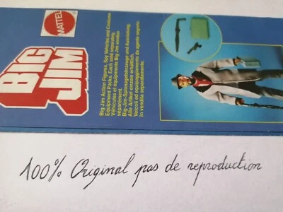 Big Jim Petit Fascicule Publicitaire Mattel 100% D'origine pas De reproduction  - Photo 1/4