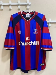 Maglia calcio Crystal Palace 2003/2004 Home Admiral taglia XXL - Foto 1 di 14