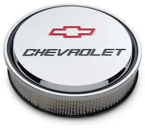 Proform Air Cleaner Assembly 141-835; Slant Edge Chrome Alum 14" x 3" Chevrolet - Picture 1 of 1