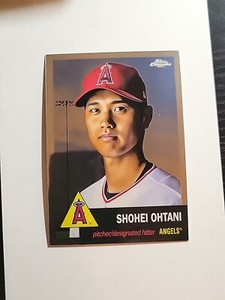2022 Topps Chrome Platinum Anniversary Shohei Ohtani Base #1 Angels