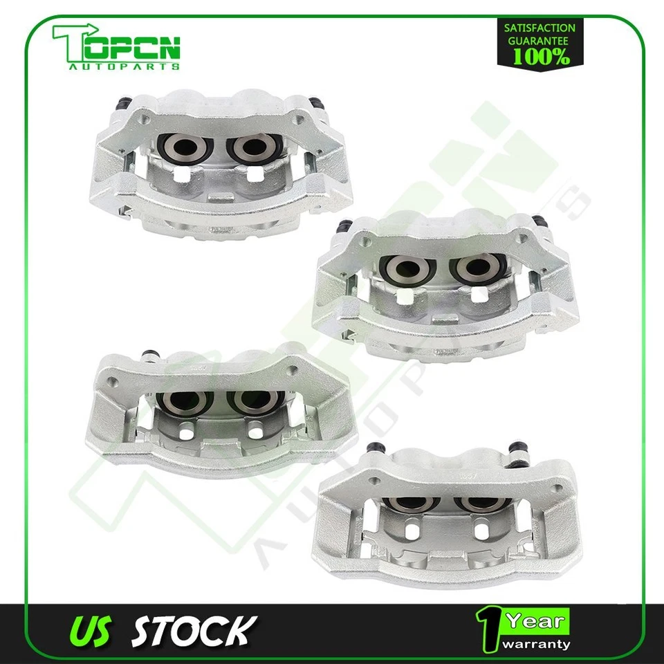 Brake Front and Rear Calipers For 2003 2004 2005 2006 2007 2008 Dodge Ram 3500 - Imagem 1 de 4