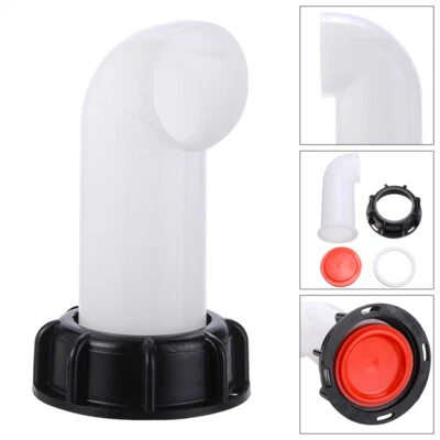 IBC Container Adapter Auslaufstutzen Auslauftülle Regen Wassertank Zubehör 60mm - Bild 1 von 4