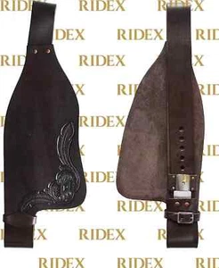 Western Pferd Sattel Fender Paar handgefertigte Ersatzfender Set mit kostenlo... - Bild 1 von 3