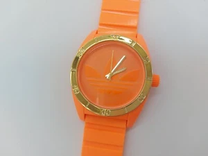 Adidas Santiago Orange Rubber Strap Watch ADH2803 - Picture 1 of 7