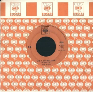 DISCO 45 GIRI BOB DYLAN – LIKE A ROLLING STONE / POSITIVELY 4TH STREET - Foto 1 di 2