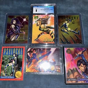 Marvel Cards Psylocke Marvel Masterpieces Canvas CGC Slab Nonsport Trading Cards - Picture 1 of 24