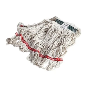 Cabezal de fregona húmeda Rubbermaid Swinger Loop blanco 16 oz. (6 por estuche) - Imagen 1 de 1