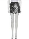 Haute Hippie Women's Mini Skirt Sequins 100% Silk NWT $395.00 Size XS  2