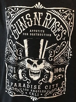 Camiseta Guns N' Roses Appetite for Destruction Bravado Marca Talla 2XL, Usada Foto 1 de 4