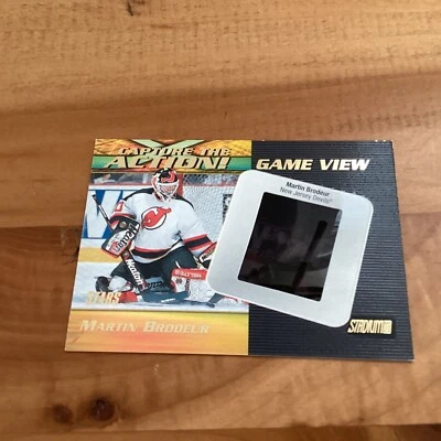 1999-00 Stadium Club Capture the Action Game View #CAG14 Martin Brodeur  58/100 - Image 1 of 4
