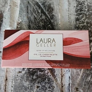 Laura Geller Made to Multitask Eye Lip Cheek Palette ~ Think Pink | NIB | SEALED - Picture 1 of 4