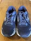 Brooks Mens Ghost 15 Berkshire Hathaway Navy Running Shoes Size 8 D No Insoles