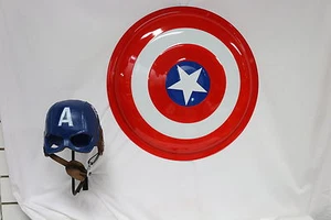Captain America Shield and Helmet Set - Picture 1 of 6