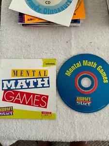Kidsoft Mental Math Games CD 1993 - Picture 1 of 1
