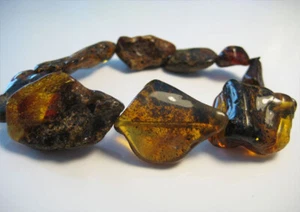 Elegant Genuine Baltic Amber Bracelet 12-13 g. !!!  - Picture 1 of 5