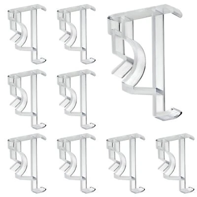 2 Inch Valance Clips for Levolor Blinds - Plastic Hidden Window Clips for Hor... - Image 1 of 4