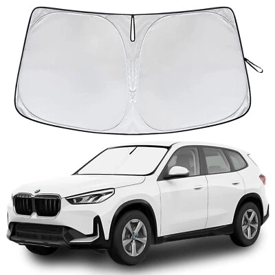 Para 2010-2023 BMW X1 Sport Utility 4 portas para-brisa de carro protetor solar UV tampa bloco - Imagem 1 de 4