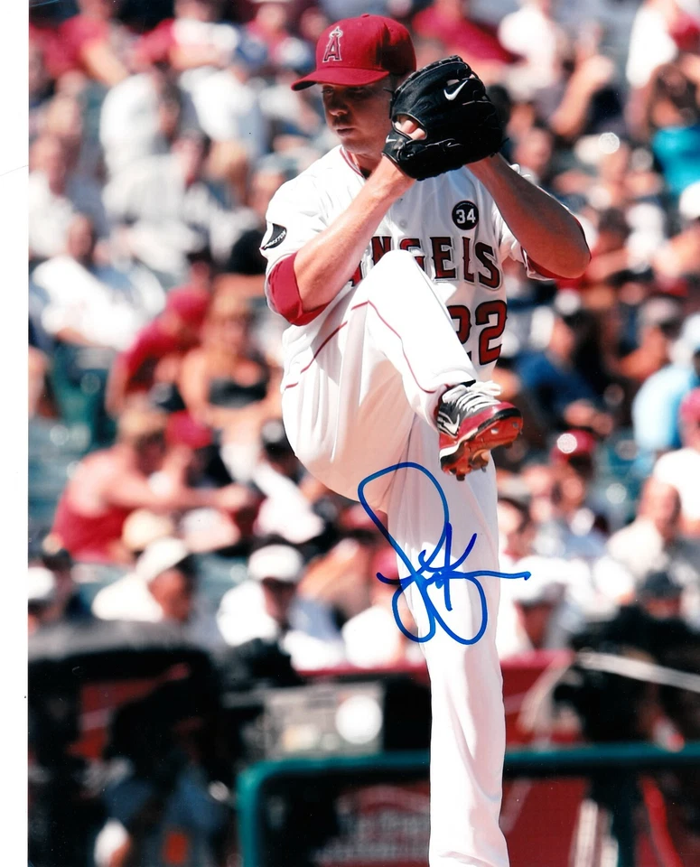 SCOTT KAZMIR ANAHEIM ANGELS ACCIÓN FIRMADO 8x10 Foto 1 de 1