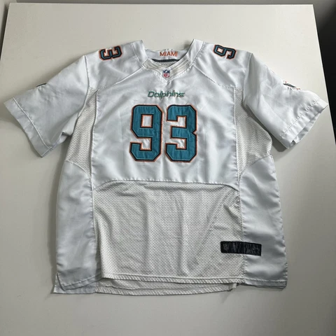 Nike NFL Miami Dolphins Football Jersey Nike On Field Ndamukong Suh # 93 Size 60 Cover