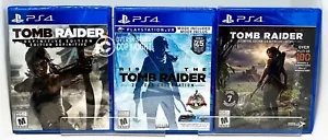 Tomb Raider Bundle with 3 games - PS4 - Brand New | Factory Sealed - Picture 1 of 14