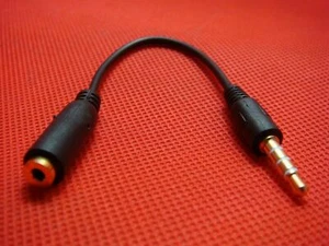 Gaming Cable 3.5 mm Male to 2.5 mm Adapter Fem XBOX ONE Turtle Beach Headset NEW - Picture 1 of 1