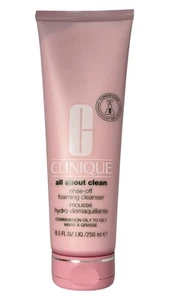 Clinique All About Clean Rinse Off Foaming Cleanser Combination to Oily 8.5oz - Picture 1 of 2