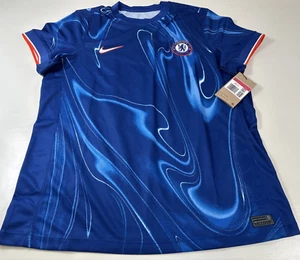 Nike Air Chelsea FC 2024 Match Home Soccer Jersey Women Size Large FN8970-496 - Picture 1 of 16