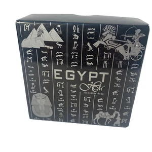 Egyptian 9 piece coaster set Beautiful holographic pictures From Egypt - Picture 1 of 12