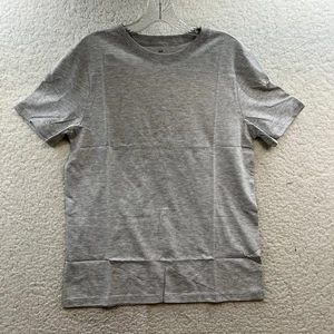 H&M Basics Youth Crew Neck T-Shirt Short Sleeve Grey Girl’s Size 20 US 14Y+ UK - Picture 1 of 12
