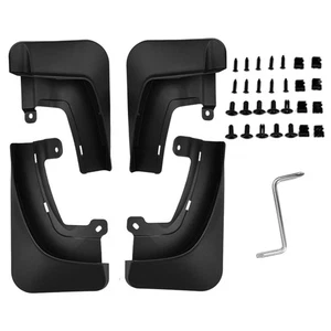 4x Mudguards Mud Flaps Splash Guards For Tesla Model X 2023-2024 - Picture 1 of 6