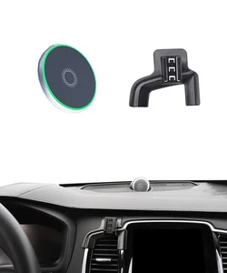 Auto Handyhalterung für Volvo XC90 2016-2025 Zubehör 15W Schnell Kabellos Laden... - Bild 1 von 8