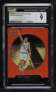 1998-99 Upper Deck Ovation Dirk Nowitzki #79 CGC 9 Mint Rookie RC HOF - Picture 1 of 3