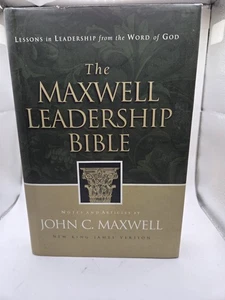 The Maxwell Leadership Bible NKJV Notes and Articles by John C. Maxwell - Picture 1 of 2