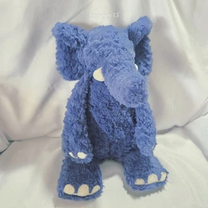 Jellycat Junglie Bunglie Blue Elephant Plush Stuffed Toy Retired Design 16 Inch - Picture 1 of 12