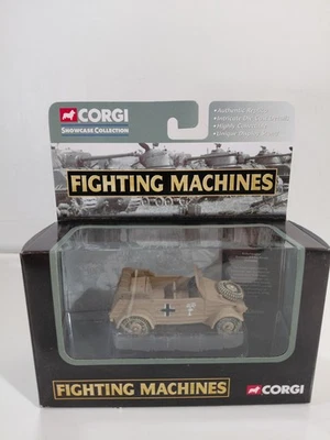 Máquinas de combate Corgi fundidas a presión El Alamein alemán Volkswagen Kubelwagen CS90080 Foto 1 de 4