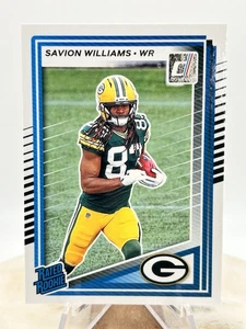 2025 Donruss Savion Williams RC Base #318 Green Bay Packers Rookie - Bild 1 von 2